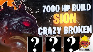 WILD RIFT  CRAZY 7000 HP SION BUILD IS BROKEN  Challenger Sion Gameplay  Guide amp Build [upl. by Rabelais]