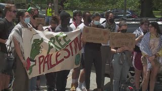 Tulane and Loyola students protest war in Gaza [upl. by Aholah81]