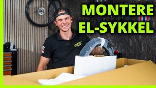 Hvordan montere elsykkel fra eske [upl. by Chatterjee]