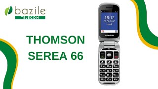 Présentation du téléphone Thomson Serea 66  Bazile Telecom [upl. by Ssidnak]