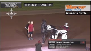 Quiksilver Blue Chip  AHDC Trot  Pocono Downs  August 11 2024 [upl. by Dinse]