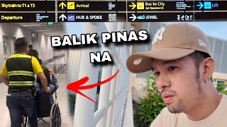 IBA NA ANG PAKIRAMDAM NI MAMA BALIK PINAS NA KAMI 🇸🇬✈️🇵🇭 Jpinoy Vlogs [upl. by Shaine]