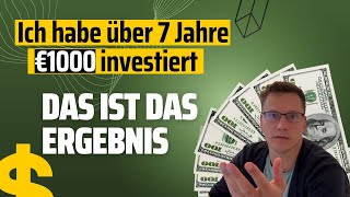 So sieht mein Depot nach über 7 Jahren investieren aus inklusive der Dividendenzahlungen [upl. by Aisats]