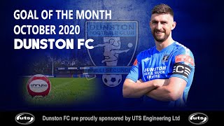 Dunston FC Goal of the month October 2020 [upl. by Lessirg9]