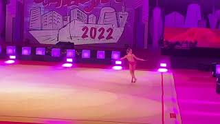 Stiliana Nikolova clubs Gala Euskalgym 2022 [upl. by Rizzo743]