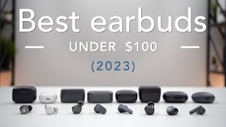 Best Earbuds Under 100 2023 Edition  InDepth Review [upl. by Leumek]