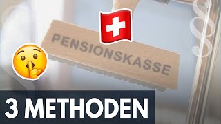 🇨🇭 Pensionskasse auszahlen in der Schweiz [upl. by Ahcsim572]