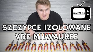 Szczypce izolowane dla elektryków VDE Milwaukee [upl. by Winchell]