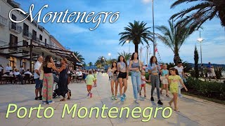 Porto Montenegro Tivat Montenegro 2023🌡T31C°🌞  virtual tour travel guide  4K [upl. by Panaggio52]