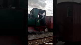 Ffestiniog Railway 2024  Visiting locos ‘Chuquitanta’ amp ’Lily’ depart Minffordd Full video ☝🏽 [upl. by Randolf]