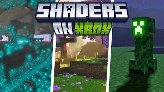 How to Install Minecraft Bedrock Shaders on Xbox Consoles Tutorial [upl. by Aniez569]