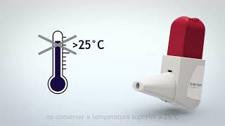 Instrucciones de uso Gibiter Easyhaler  Budesonidaformoterol fumarato dihidrato [upl. by Keri]