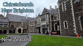 Chirstchurch Botanical Garden New Brighton Beach Fairlie  New Zealand Road Trip Tour Day 4 [upl. by Shushan778]