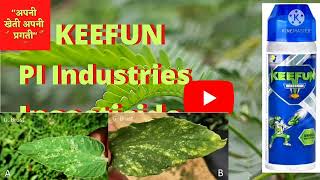 Keefun insecticide PI Industries  थ्रिप्स कीटों की रोकथाम [upl. by Genaro]