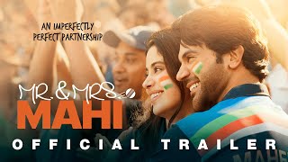 MR amp MRS MAHI  OFFICIAL TRAILER  Rajkummar Rao  Janhvi Kapoor  Sharan Sharma  31st May [upl. by Akin320]