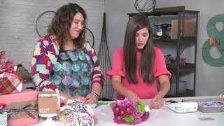 Learn three fresh ways to personalize a gift on Make It Artsy with Lynn Lilly 8032 [upl. by Enorel351]