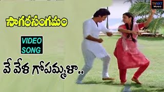 Sagara SangamamTelugu Movie Songs  Vevela Gopemmala Video Song  Kamal Haasan  TVNXT [upl. by Alel]