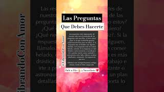 🔴 Las Preguntas que tienes que Hacerte frases [upl. by Lebyram]