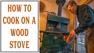 HOW TO FIRE UP amp USE YOUR WOOD COOKSTOVE  HOMESTEADING FAMILY [upl. by Eedrahc]