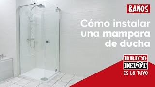 Cómo instalar una mampara de ducha [upl. by Sairtemed]