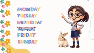 quotDays of the Week Song for Kids  Learn Days of the Week  Educational Songs for Childrenquot [upl. by Cia]