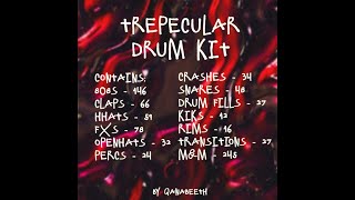 FREE 700 SUPERTRAP amp AMBIENT DRUM KIT  quotTREPECULARquot Redda Lancey Foux Yeat [upl. by Rennob123]