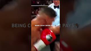 BIZARRE MUST WATCH COCKY BOXER GETS KNOCKED OUT BY GERVONTA TANK DAVIS IMMEDIATELY AFTER BRAGGING [upl. by Russom]