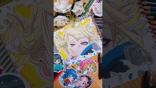 Drawing Toga Himiko myheroacademia my hero academia bokunoheroacademia toga anime drawing art [upl. by Ecinnej]