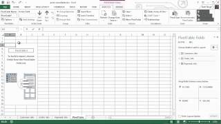 Advanced PivotTables Combining Data from Multiple Sheets [upl. by Darrow696]