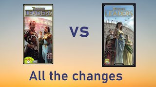 7 Wonders  New edition LEADERS expansions all changes amp review [upl. by Nauqat]