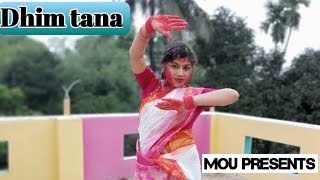 Dhim Tana  Holi special dance cover  Choreography by Mou [upl. by Roxana]