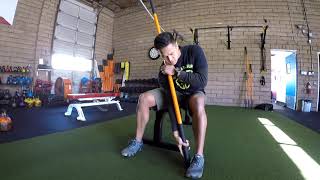 Stick Mobility  Back Exercise  1 Long [upl. by Todhunter]