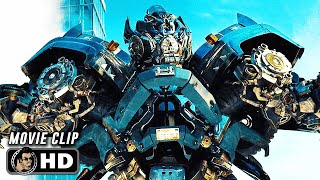 TRANSFORMERS DARK OF THE MOON Clip  quotAutobots vs Decepticonsquot 2011 [upl. by Alegnat]