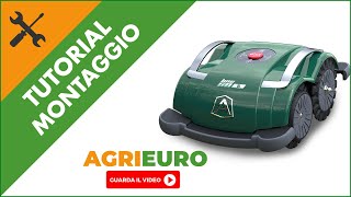 Robot rasaerba senza filo perimetrale Ambrogio L60 Elite montaggio [upl. by Crystal]