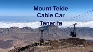 Mount Teide Cable Car [upl. by Malet487]