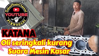 Proses Bongkar Mesin Suzuki KATANAKarena Oli Mesin Cepat Habis [upl. by Vera]