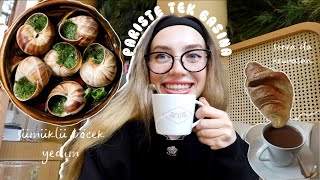 PARİS’TE TEK BAŞIMA🌷  escargot deniyorum eyfel🗼 dört yıl öncesi vs şu an✌🏻😚✌🏻 [upl. by Nomrac274]