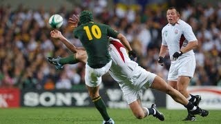 Rugby World Cup 2003 Highlights England 25 South Africa 6 [upl. by Ezirtaeb]