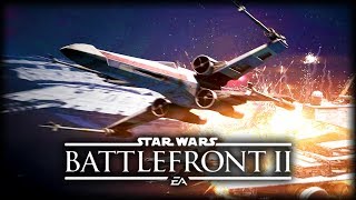 Star Wars Battlefront 2 Starfighter Assault Gameplay  Seismic Charges YWing Tie Bomber and More [upl. by Arrec]