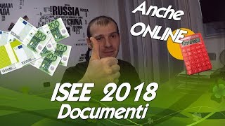 Come fare ISEE 2018 anche online Documenti [upl. by Llertram346]