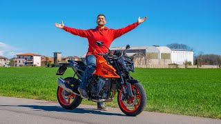 LA MIA NUOVA MOTO  KTM 990 DUKE 2024 [upl. by Eslehc]