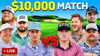 🔴 LIVE  We Had a 10000 Golf Match [upl. by Ecnahoy470]