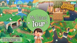 my finished island tour  animal crossing new horizons ⋆⁺ ☾ ⋆⁺₊ ✦ ⁺ [upl. by Natloz]