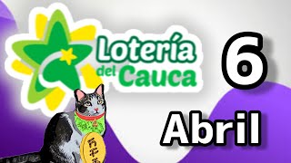 Resultado LOTERIA DEL CAUCA Sabado 6 de Abril de 2024 [upl. by Ennirak54]