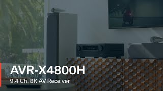 The AVRX4800H by Denon [upl. by Aerdnac]