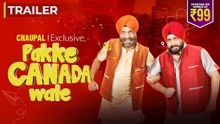 Lstest Punjabi Movie Pakke Canada Wale  Chaupal Exclusive  Shugli Jugli  28th Jan 2022 [upl. by Riplex360]