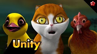 UNITY ♥ New Kathu Kathu3 story for children ★ Best malayalam cartoon video for children ★ HD [upl. by Neerak764]