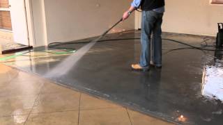 How to seal and colour old and stained concrete with DiamondCoat Tintable Sealer [upl. by Nail]