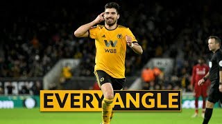 Neves v Liverpool  Every Angle [upl. by Aralc73]