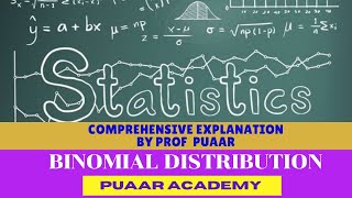 Binomial Distribution  15  Expected Frequencies and Fitting of binomial distribution [upl. by Balkin]